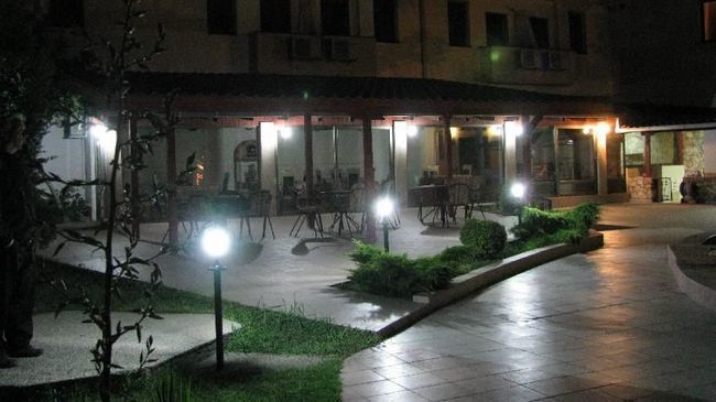 Hotel Vergina Skopie Restaurante foto
